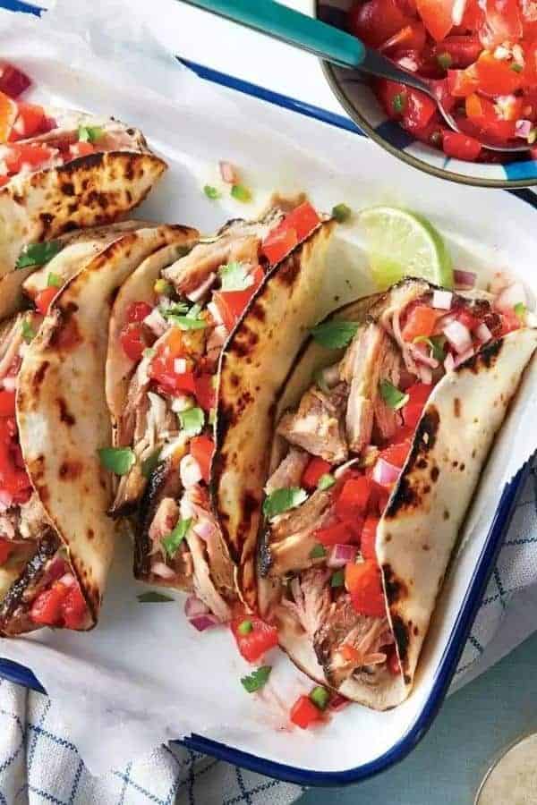 SLOW COOKER PORK TACOS