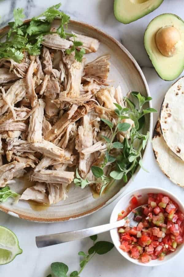 INSTANT POT GARLICKY CUBAN PORK