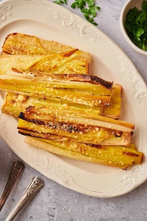 THYME ROASTED LEEKS