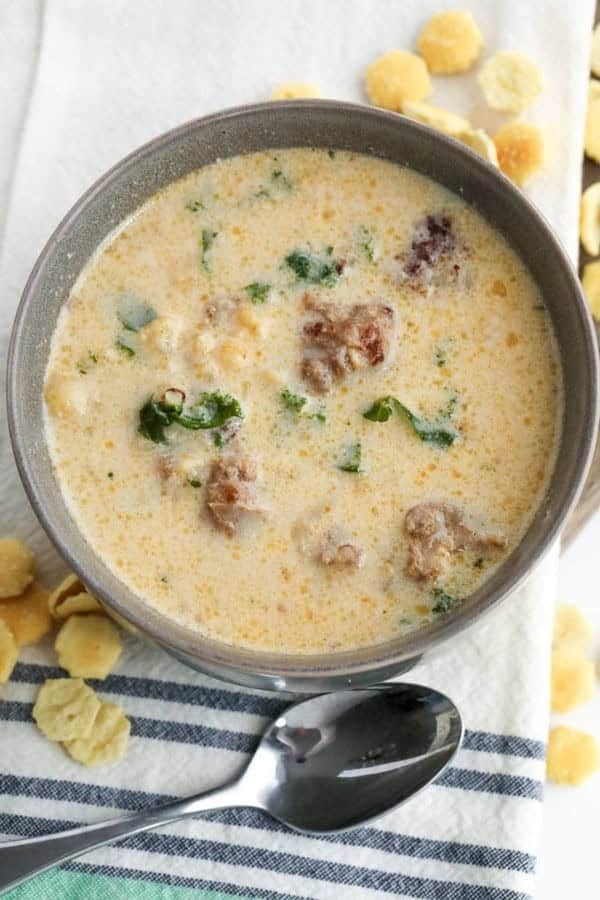 LOW CARB KETO ZUPPA TOSCANA SOUP