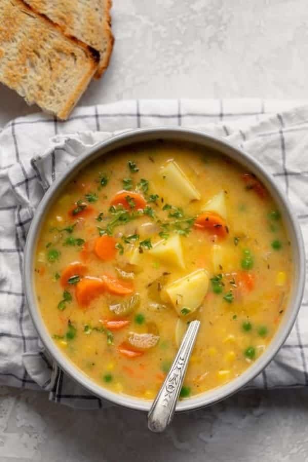 CREAMY VEGETABLE SOUP