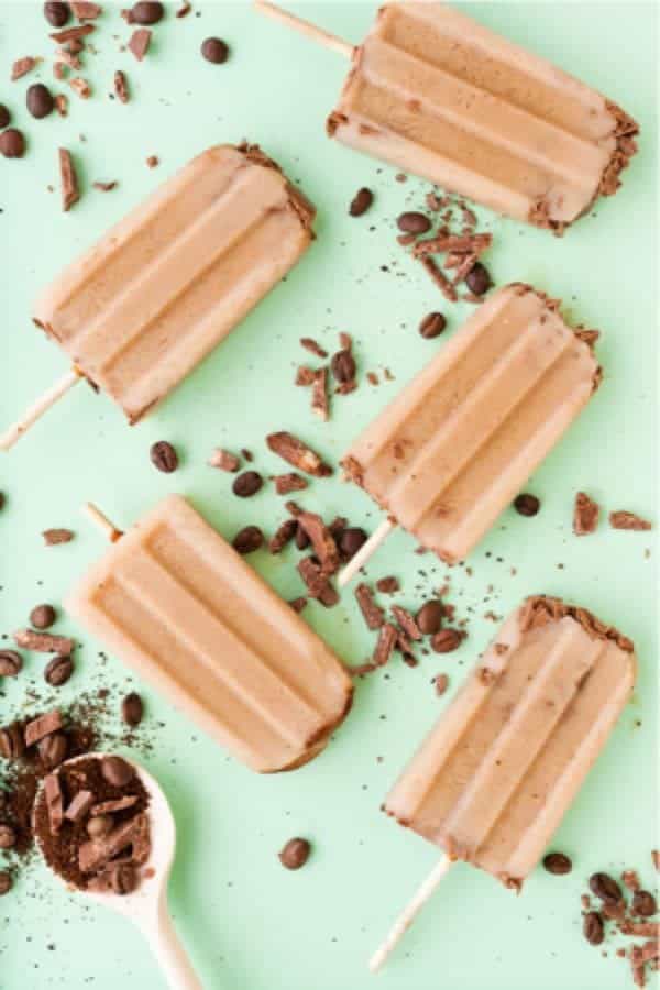 The Easiest Iced Coffee Popsicles Recipe