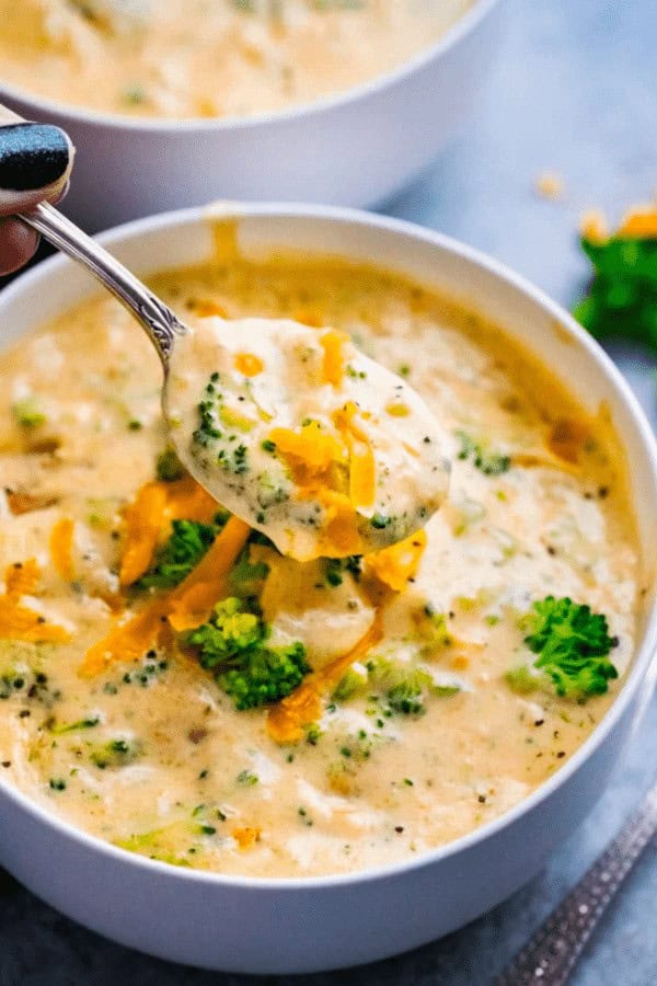 Creamy Broccoli Cheddar Soup