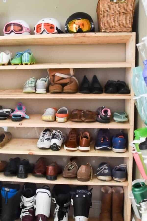 Super-Sized Shoe Rack