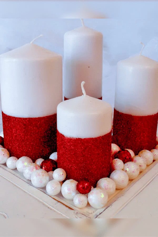 Glitter Candles