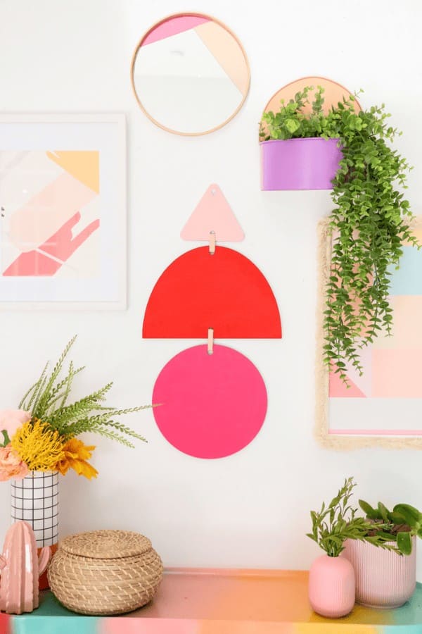 Giant Geometric Wall Hanging