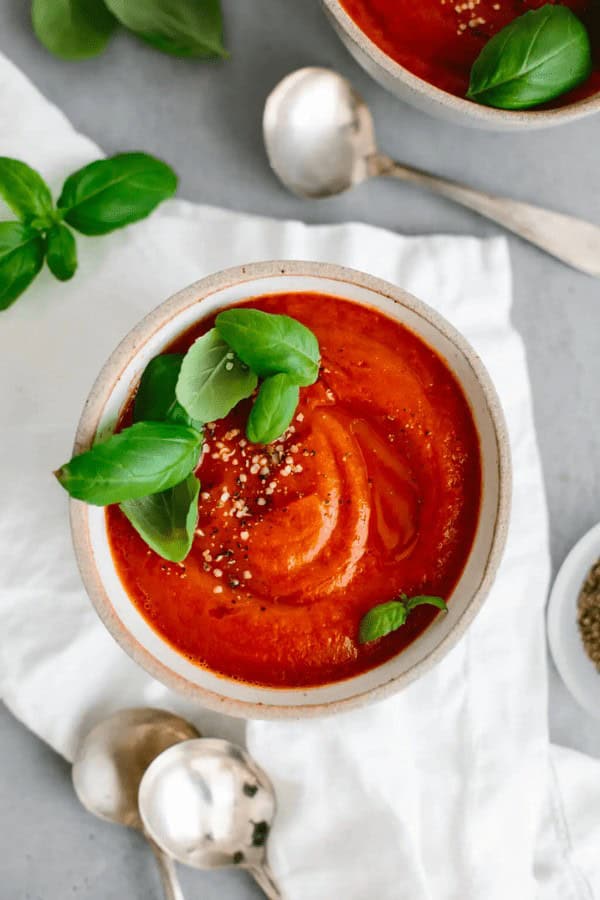 Roasted Red Pepper & Tomato Soup