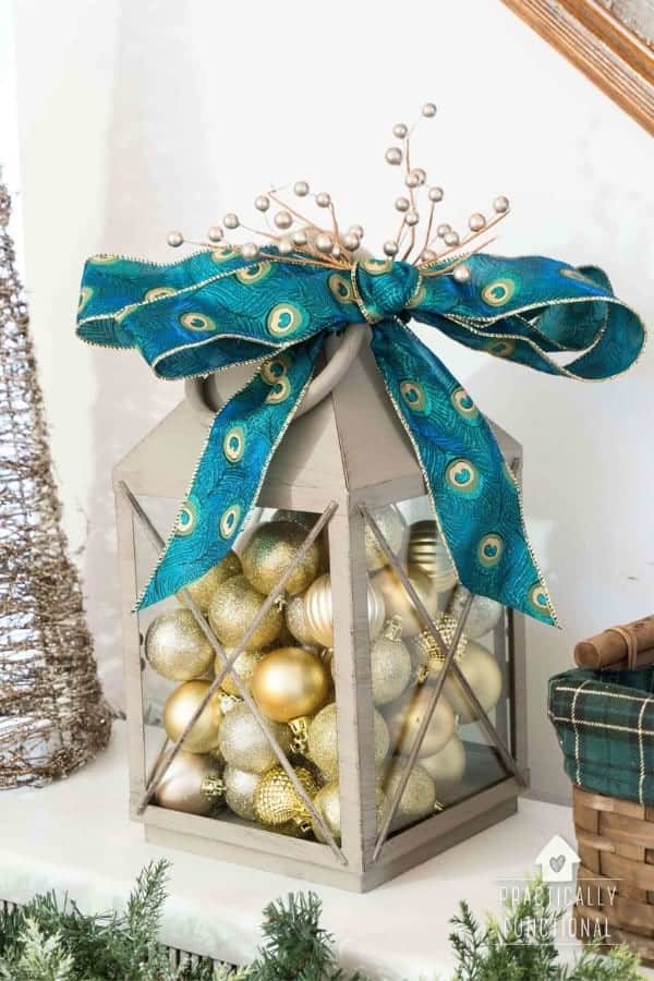 DIY CHRISTMAS LANTERN