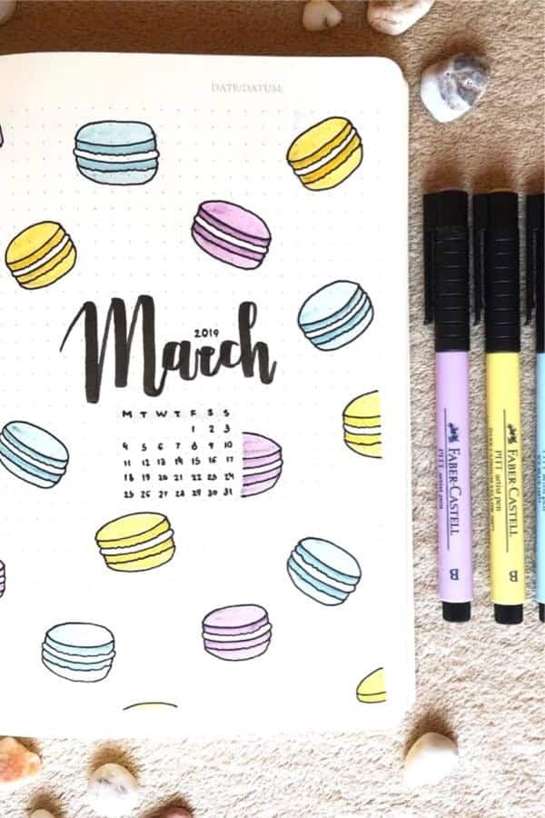 Macaron Monthly Cover