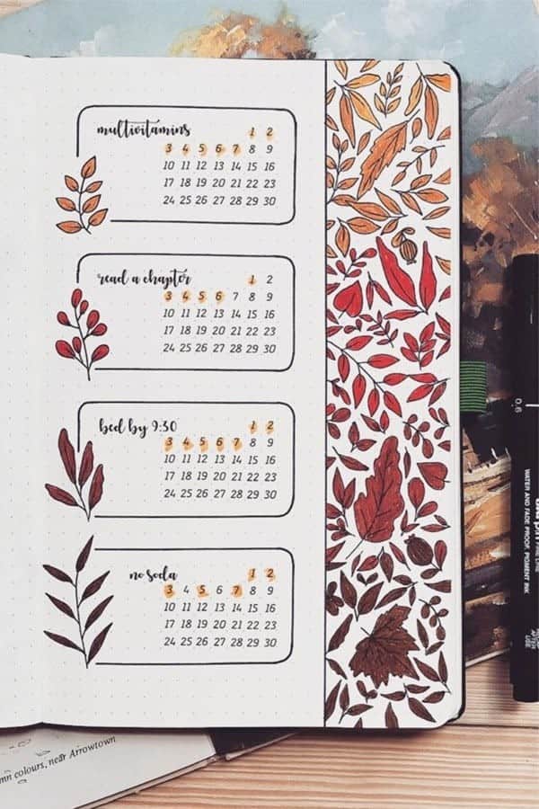 Autumn Routine Tracker