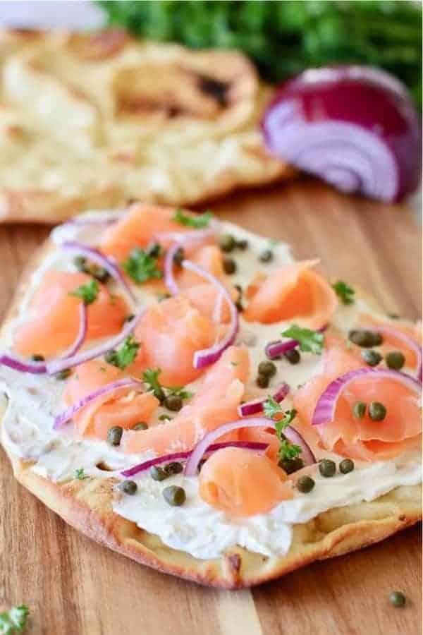 Smoked Salmon Pizza