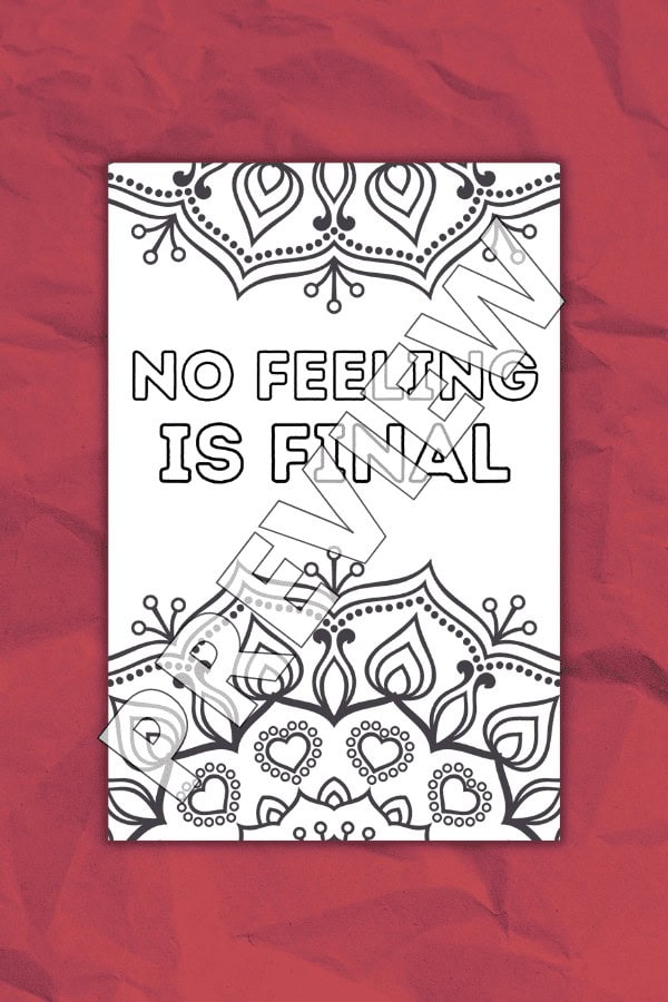 No Feeling Is Final