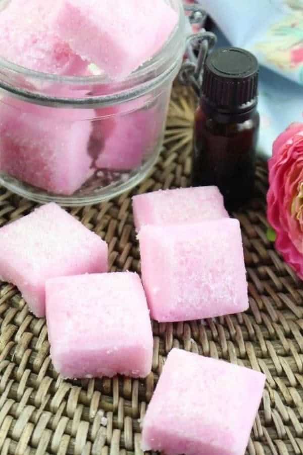 ROSE SUGAR SCRUB CUBES