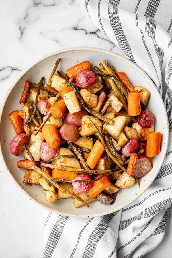 Roasted Spring Vegetables