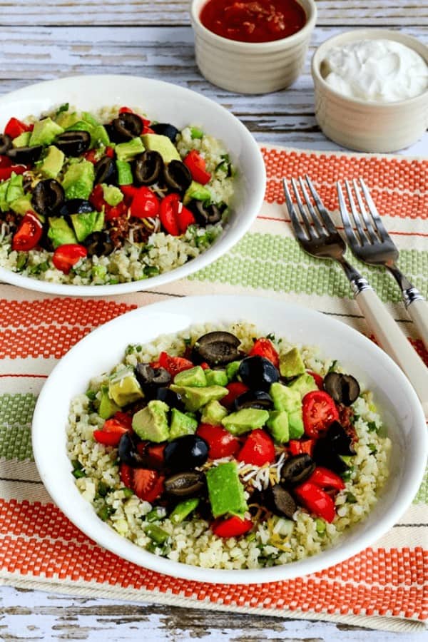 Beef and Cauliflower Rice Bowl