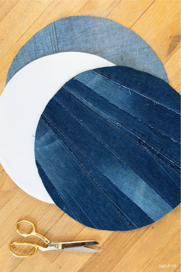 Denim DIY Placemats