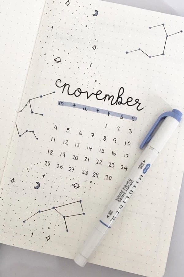 November Constellation Cover