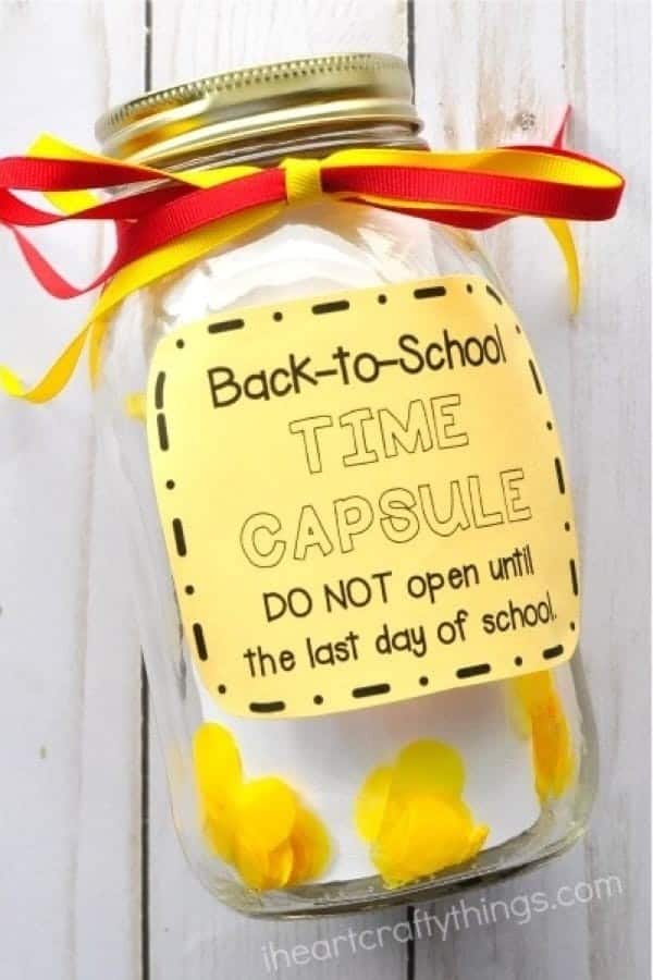 DIY Back-to-School Time Capsule