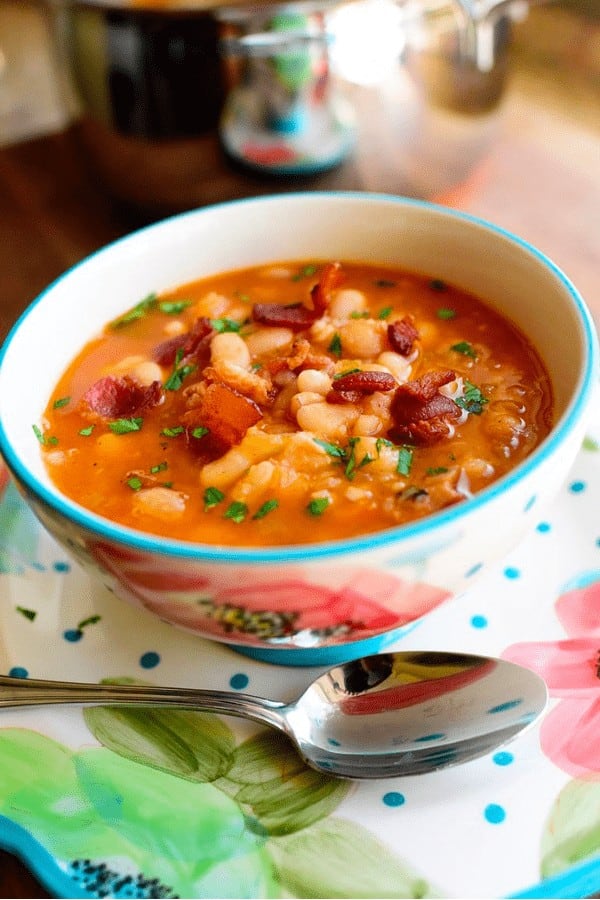 Bean With Bacon Soup