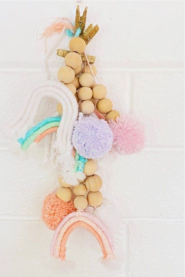 Homemade Pom Pom Oil Diffusers