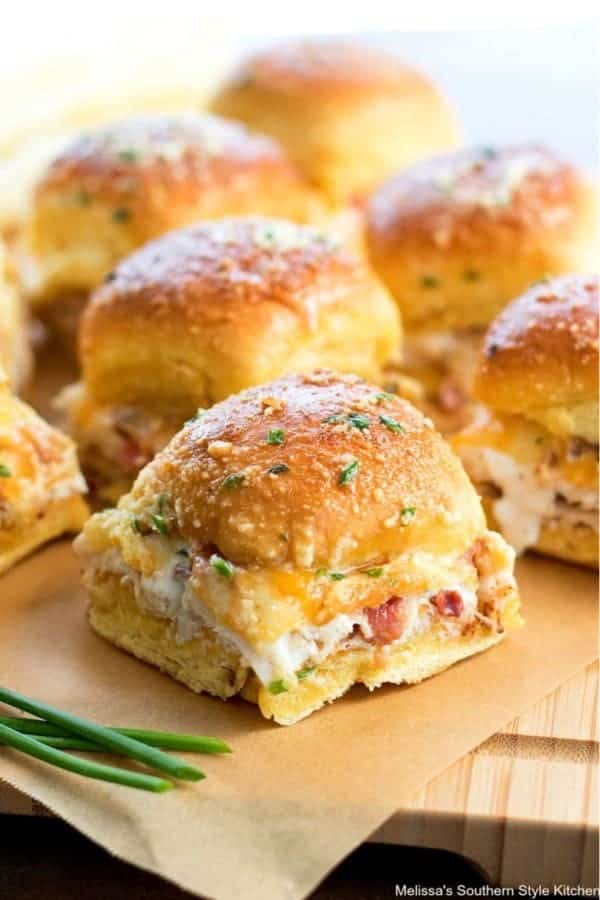 Chicken Bacon Ranch Pull Apart Rolls