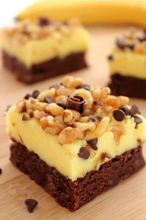 Chunky Monkey Brownies