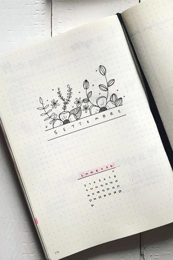 Simple September Cover Page