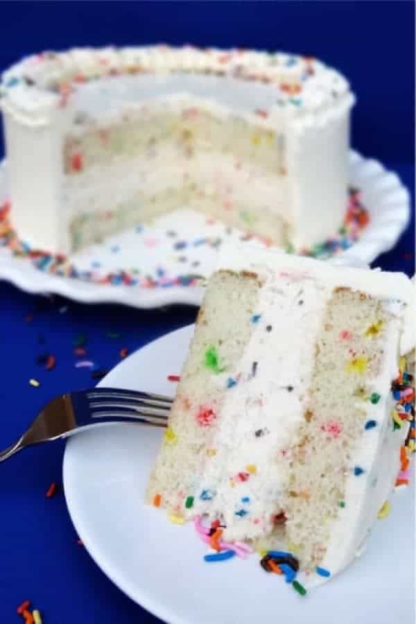 Funfetti Cake Batter Ice Cream Cake