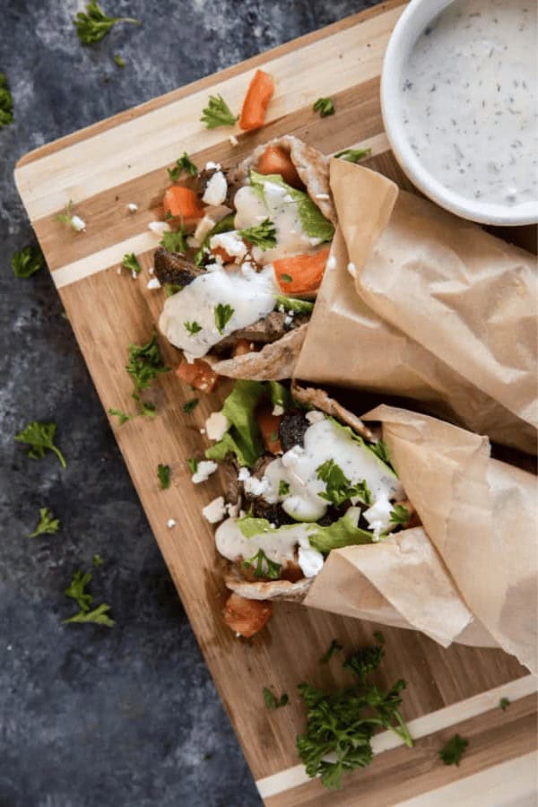 Low Carb Healthy Gyros