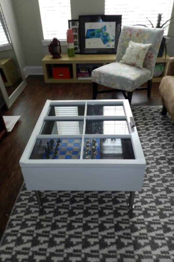 WINDOW FRAME COFFEE TABLE