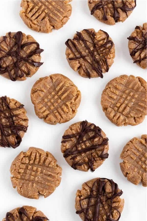 No Bake Almond Butter Cookies