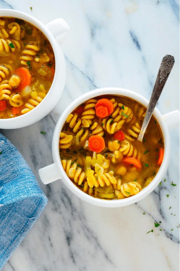 Chickpea Noodle Soup