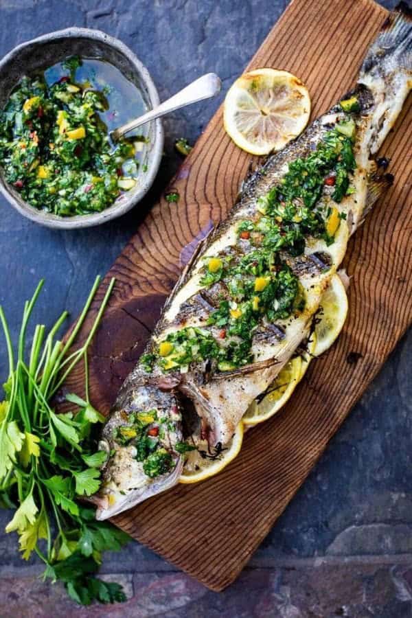 GRILLED BRANZINO