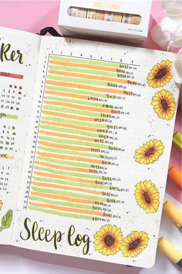 Sunflower Sleep Tracker