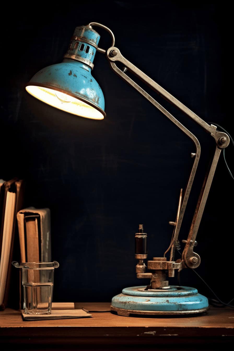 ANTIQUE DESK LAMP