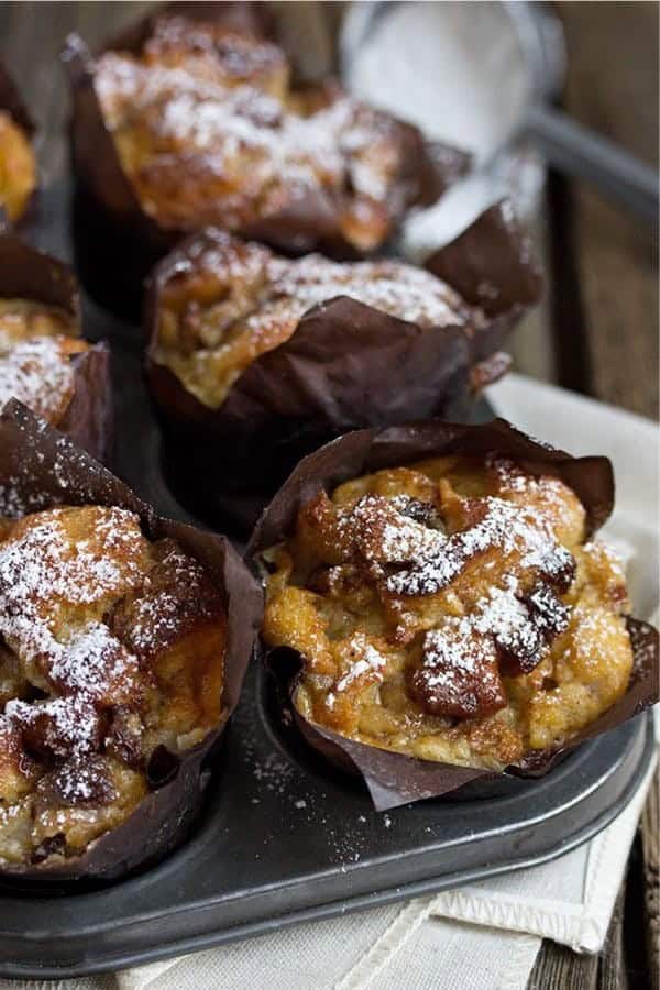 Bread Pudding Muffins