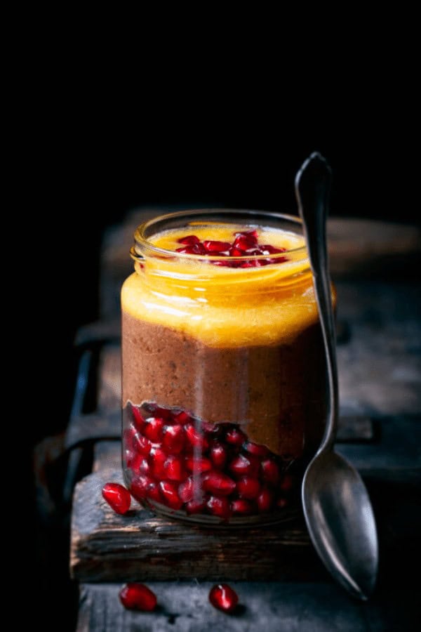 Chocolate Orange Chia Parfait