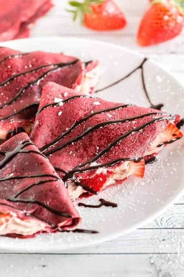 Red Velvet Crepes