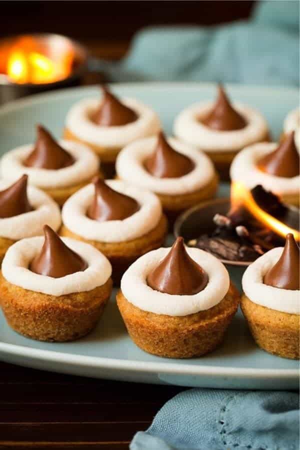 Mini S’mores Cookie Cups