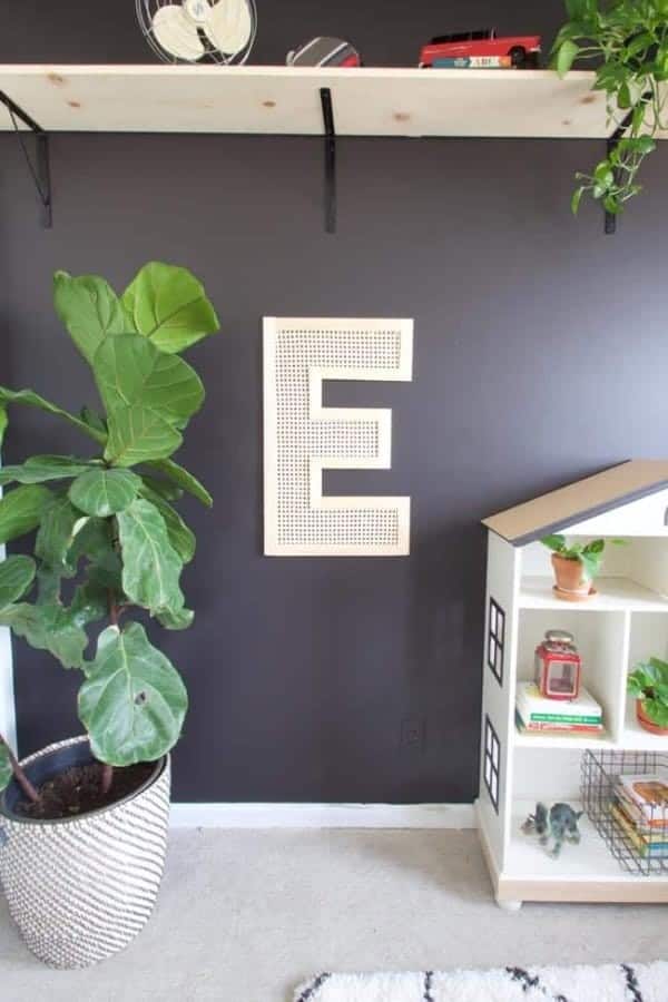 DIY LETTER WALL ART