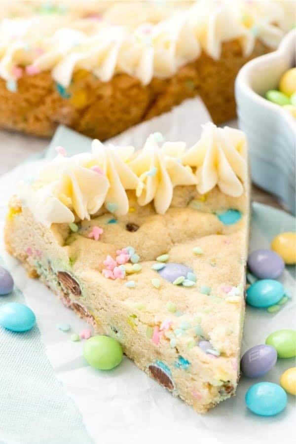 Easter Sugar Cookie Cake