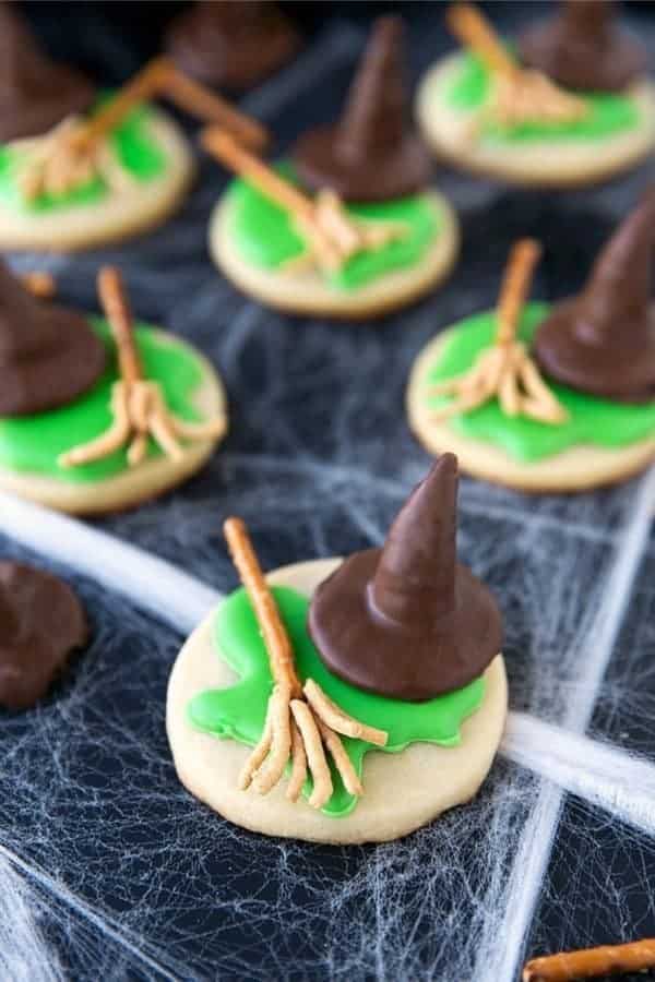 Melted Witch Cookies