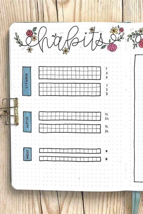 Simple Flower Habit Tracker