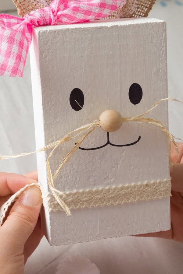 DIY Scrap Wood Easter Bunny