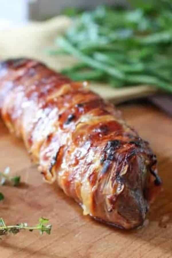 PROSCIUTTO WRAPPED PORK TENDERLOIN