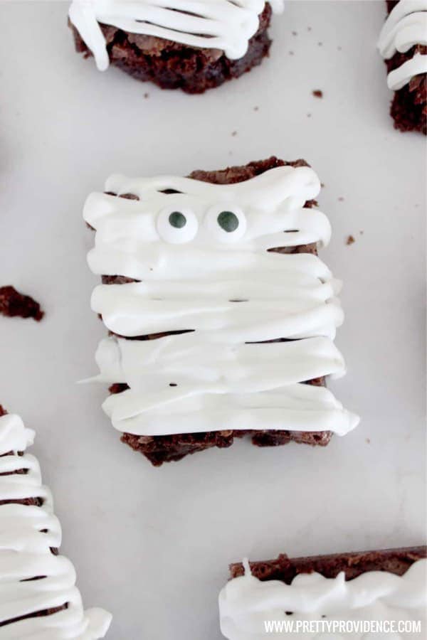 Easy Mummy Brownies