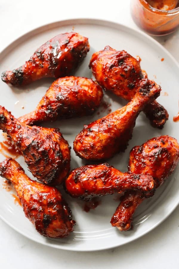 Grilled BBQ Chicken Drumsticks