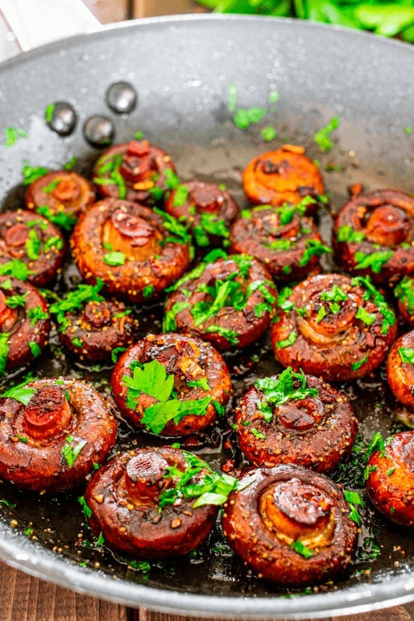 Red Wine Mushrooms