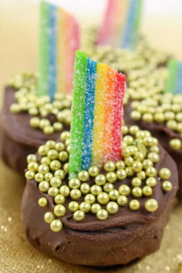 Pot Of Gold Oreo Truffles