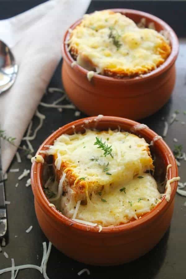 MEDITERRANEAN ONION SOUP